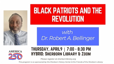  Black Patriots and the Revolution Zoom Recording Banner Photo