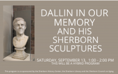 Dallin in our Memory & His Sherborn Sculptures Zoom Recording Banner Photo