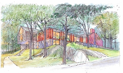 Reimagining the Sherborn Library Landscape - Fall 2022 Banner Photo