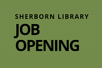 Sherborn Library Director, Job Posting thumbnail Photo